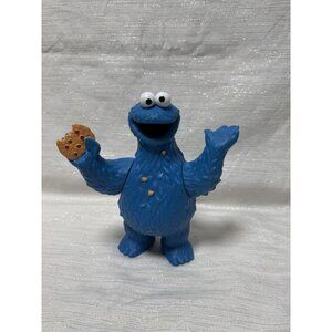 Sesame Street Cookie Monster Plastic 7” Toy Figurine